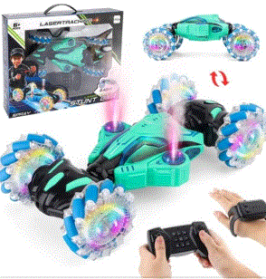 RC Stunt Car – 360° Flips, Off-Road, High-Speed Remote Control Toy - سيارة حركات بالتحكم عن بعد – تقلبات 360° وسرعة عالية لجميع الطرق