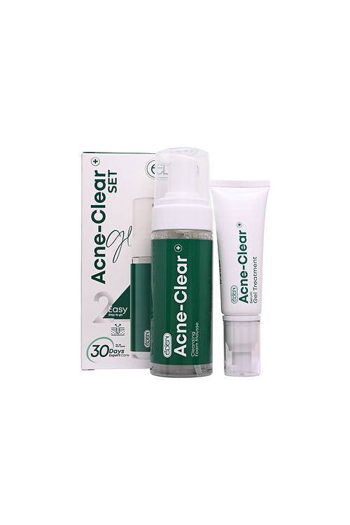 ÉDEN Acne-Clear Set – 2-Step Routine for Clear Skin in 30 Days - طقم إيدن لعلاج حب الشباب – روتين من خطوتين لبشرة صافية خلال 30 يومًا