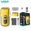 آلة حلاقة كهربائية VGR الاحترافية – 7500 دورة في الدقيقة مع شاشة رقمية وملحقات كاملة